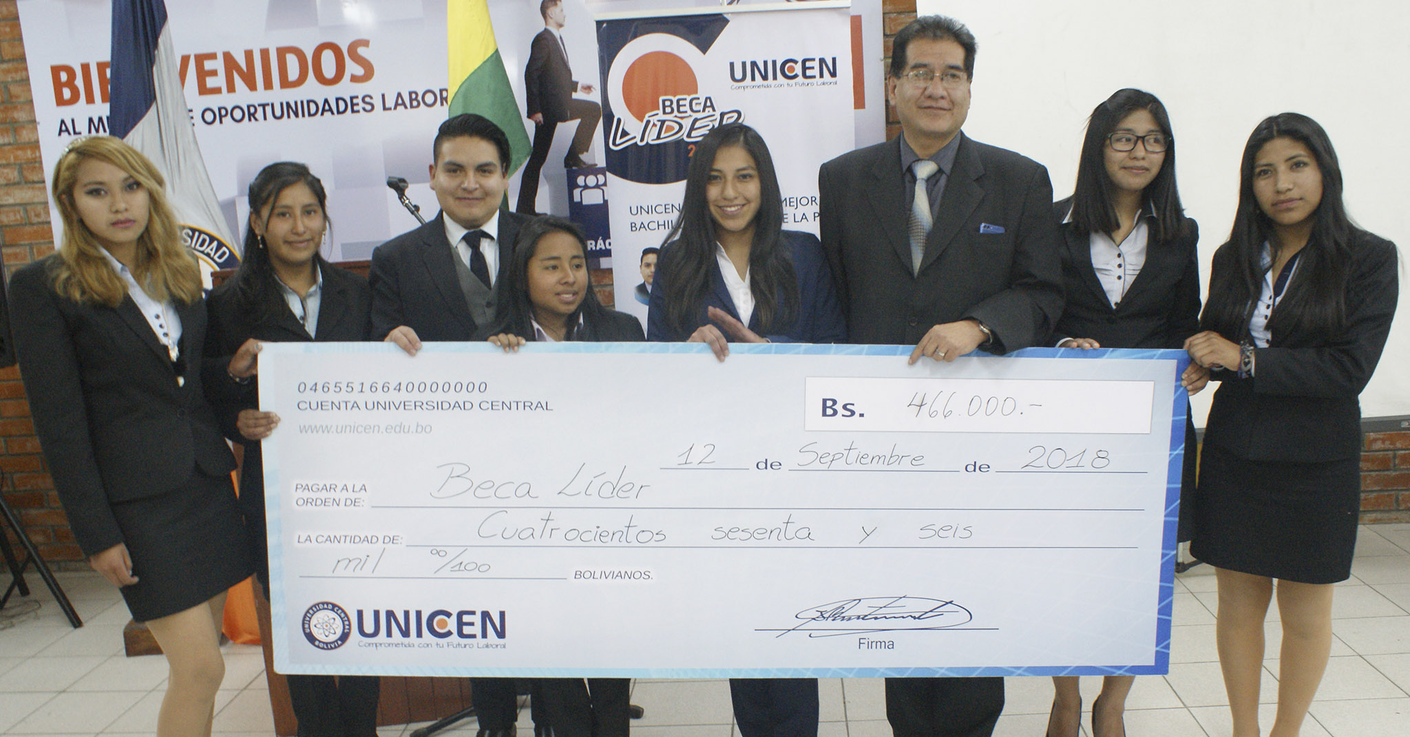 TERCERA VERSIÓN DE LA BECA LÍDER PREMIA A BACHILLERES LÍDERES