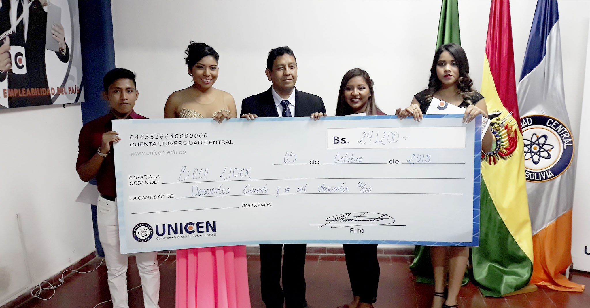Beca Líder del 100% para toda una carrera universitaria