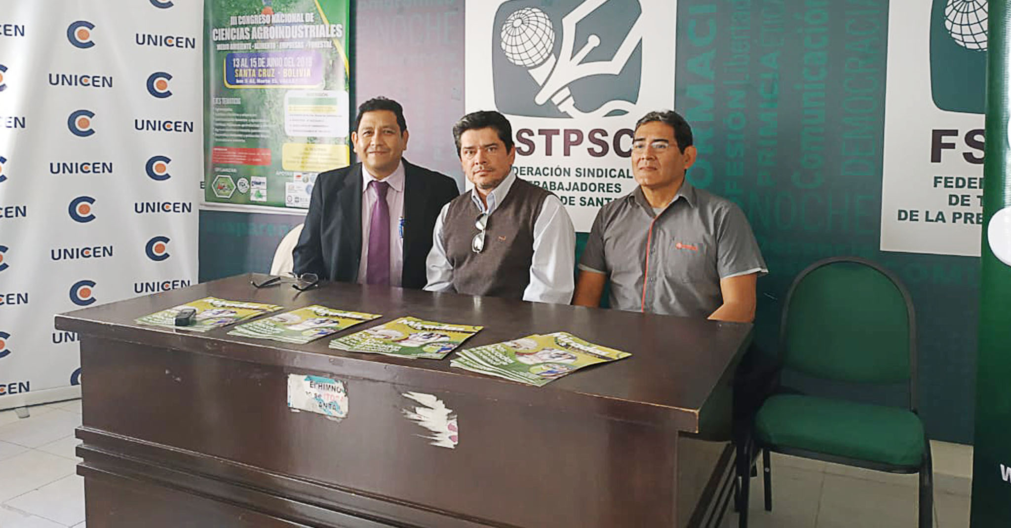 UNICEN INICIA TRABAJO CON EL GOBIERNO DEPARTAMENTAL DE SANTA CRUZ