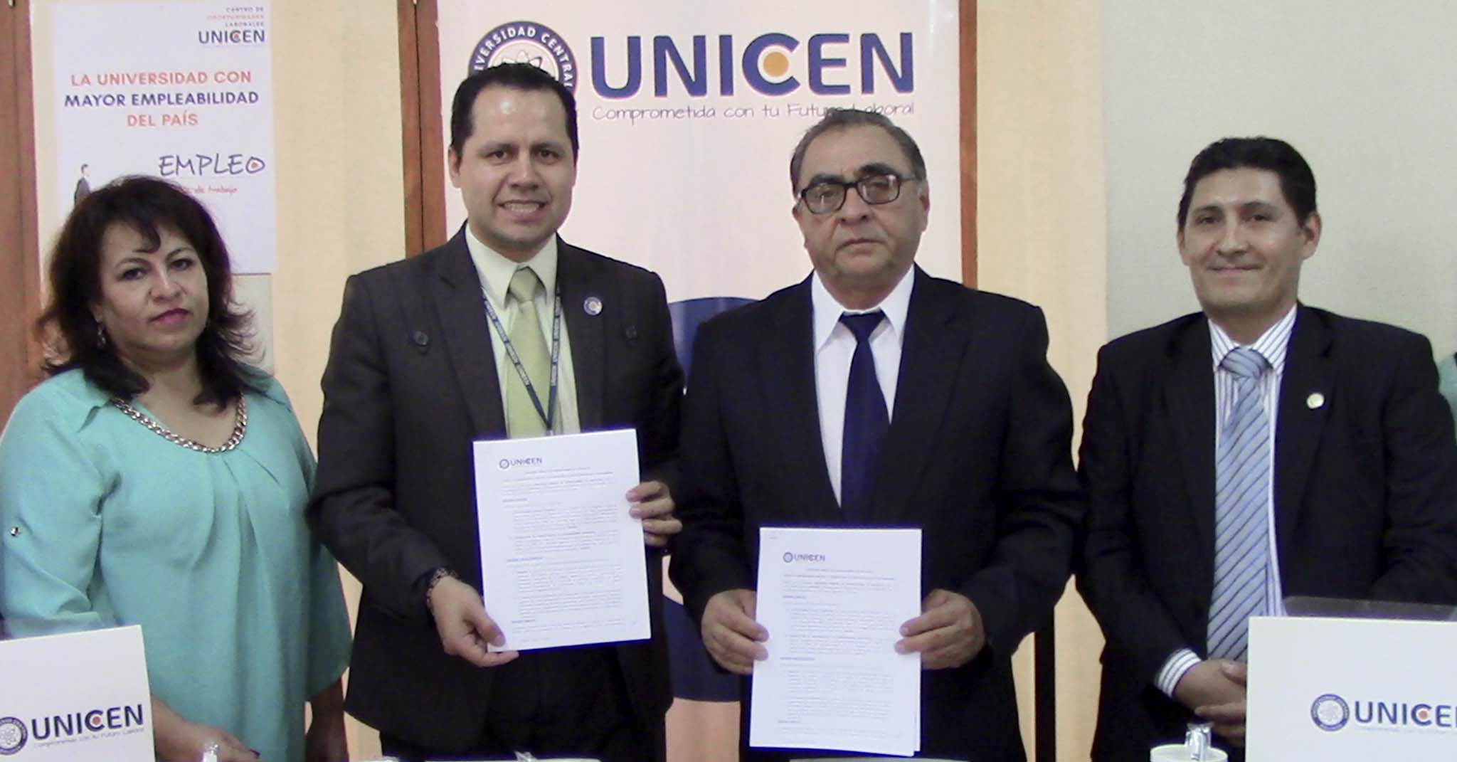 FIRMA DE CONVENIO ENTRE UNICEN Y LA FEDERACIÓN DE PROFESIONALES DE COCHABAMBA (FEPROCO)