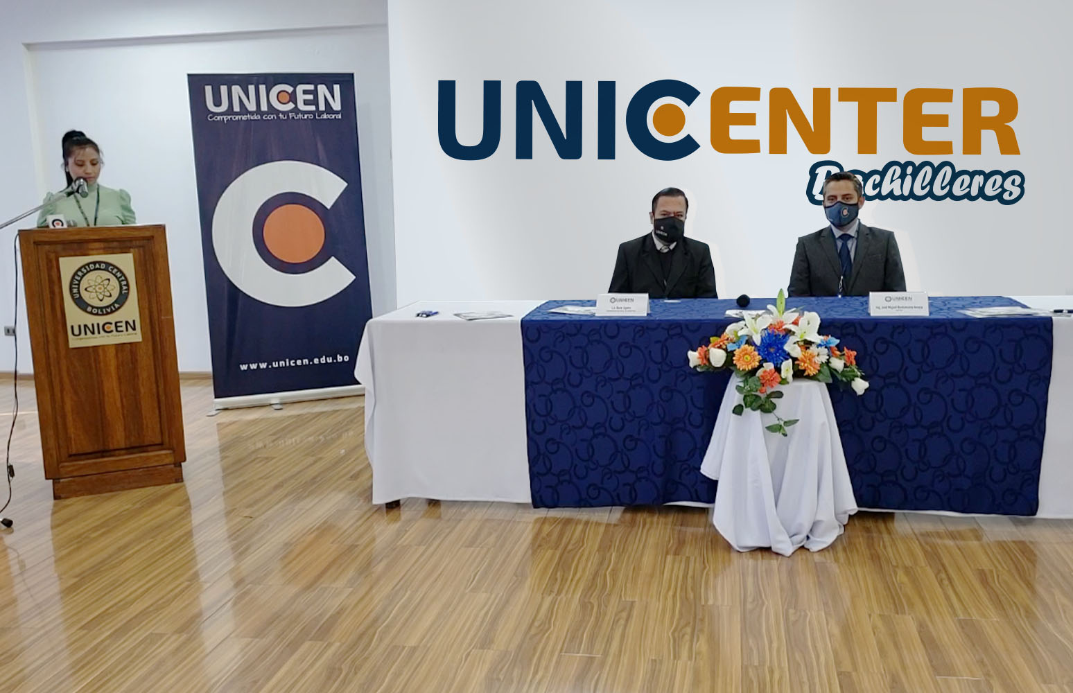 UNICEN presentó “UNICENTER” su nueva plataforma gratuita de servicios universitarios para bachilleres de Bolivia