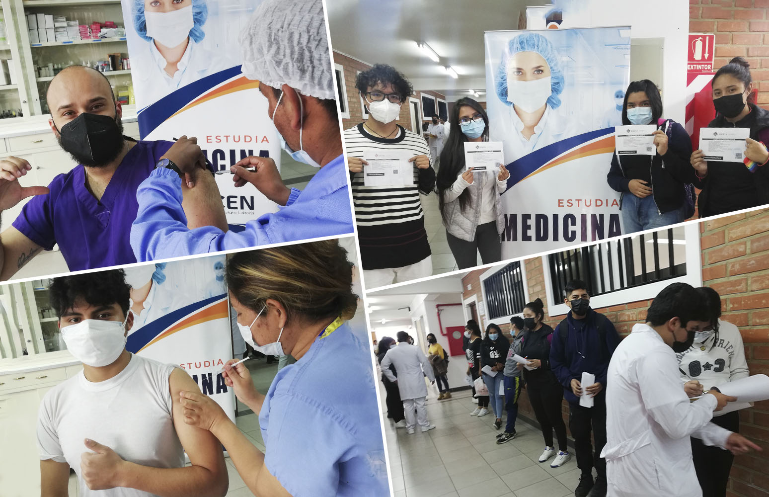 Con éxito se desarrolló la campaña de vacunación contra el covid 19