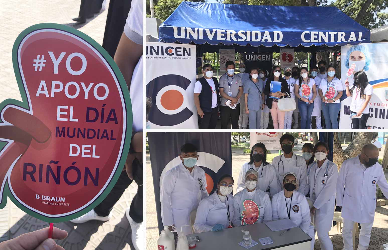 La carrera de Medicina fue parte de la feria del Día Mundial del Riñón