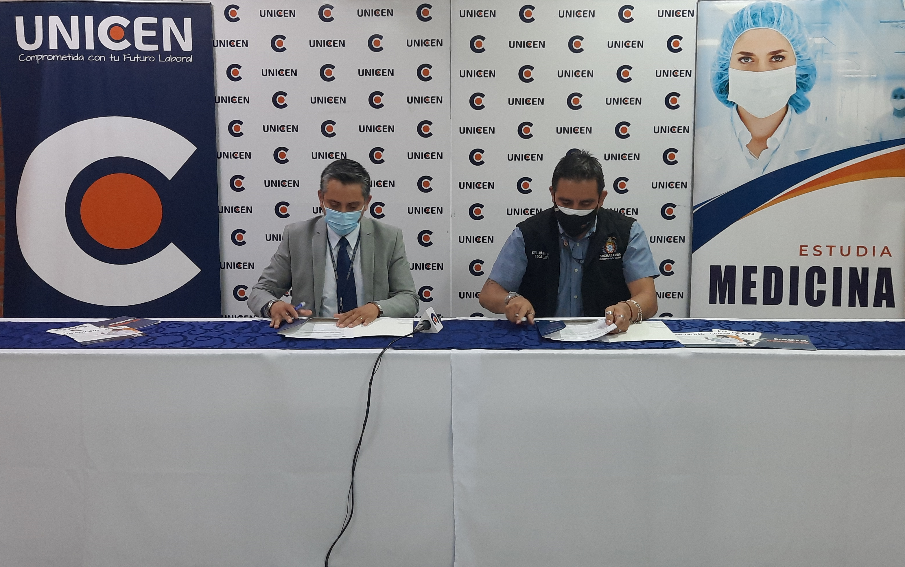 Alianza estratégica con el Gobierno Municipal de Cochabamba beneficiará a la carrera de medicina