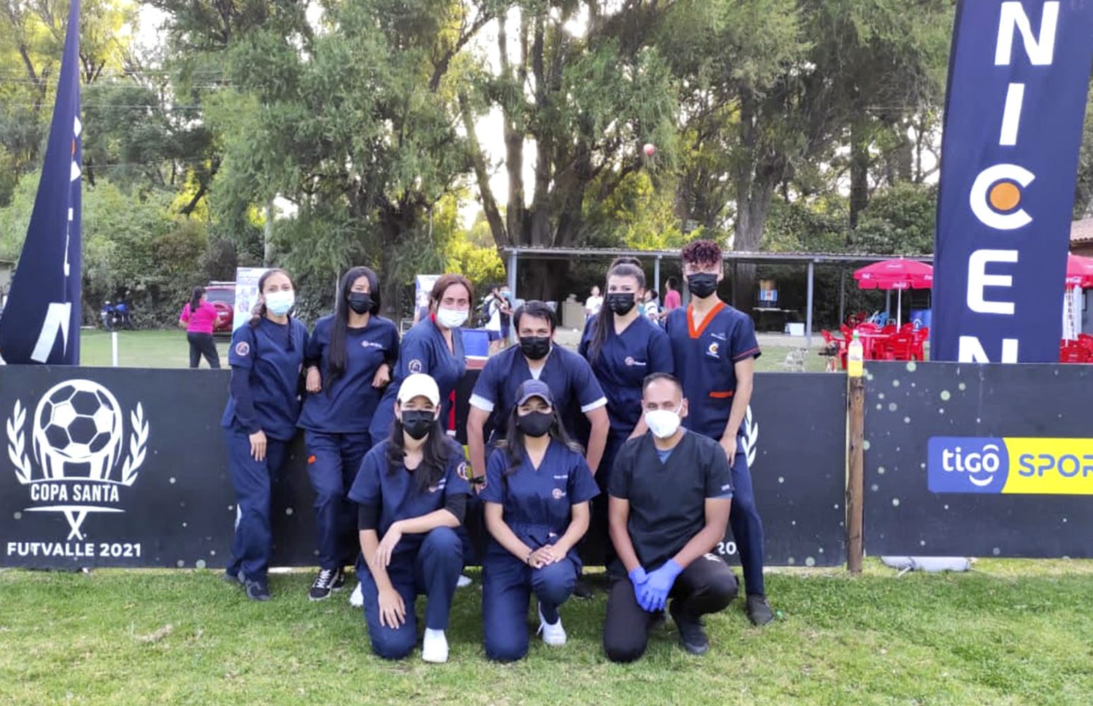 Estudiantes preparados en el área de Deportología asistieron a más de 270 futbolistas en el torneo “Copa Santa Futvalle”