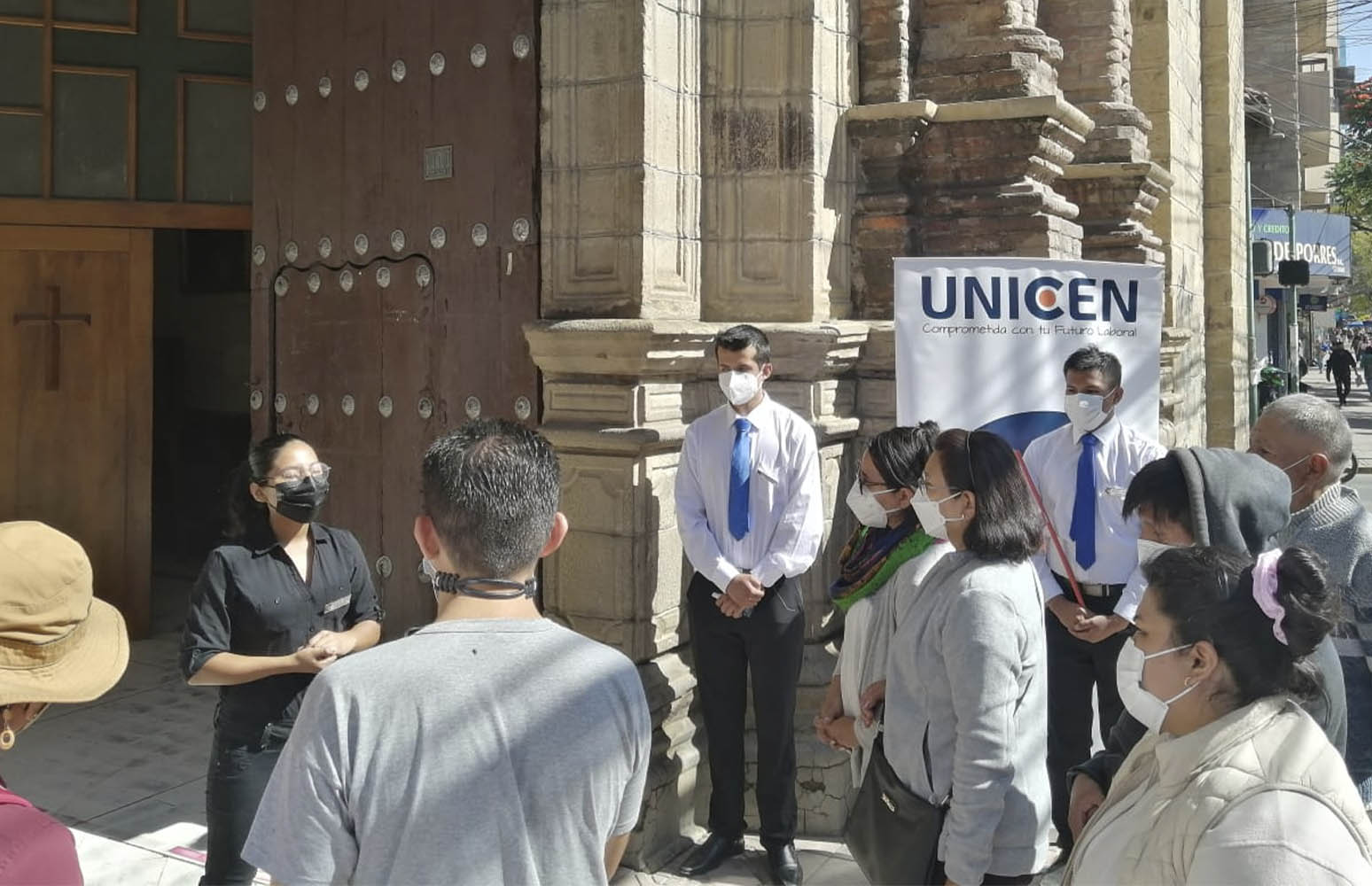 Estudiantes de Administración de Empresas Turísticas, Hoteleras y Gastronómicas trabajaron en la organización de un “Circuito Religioso”