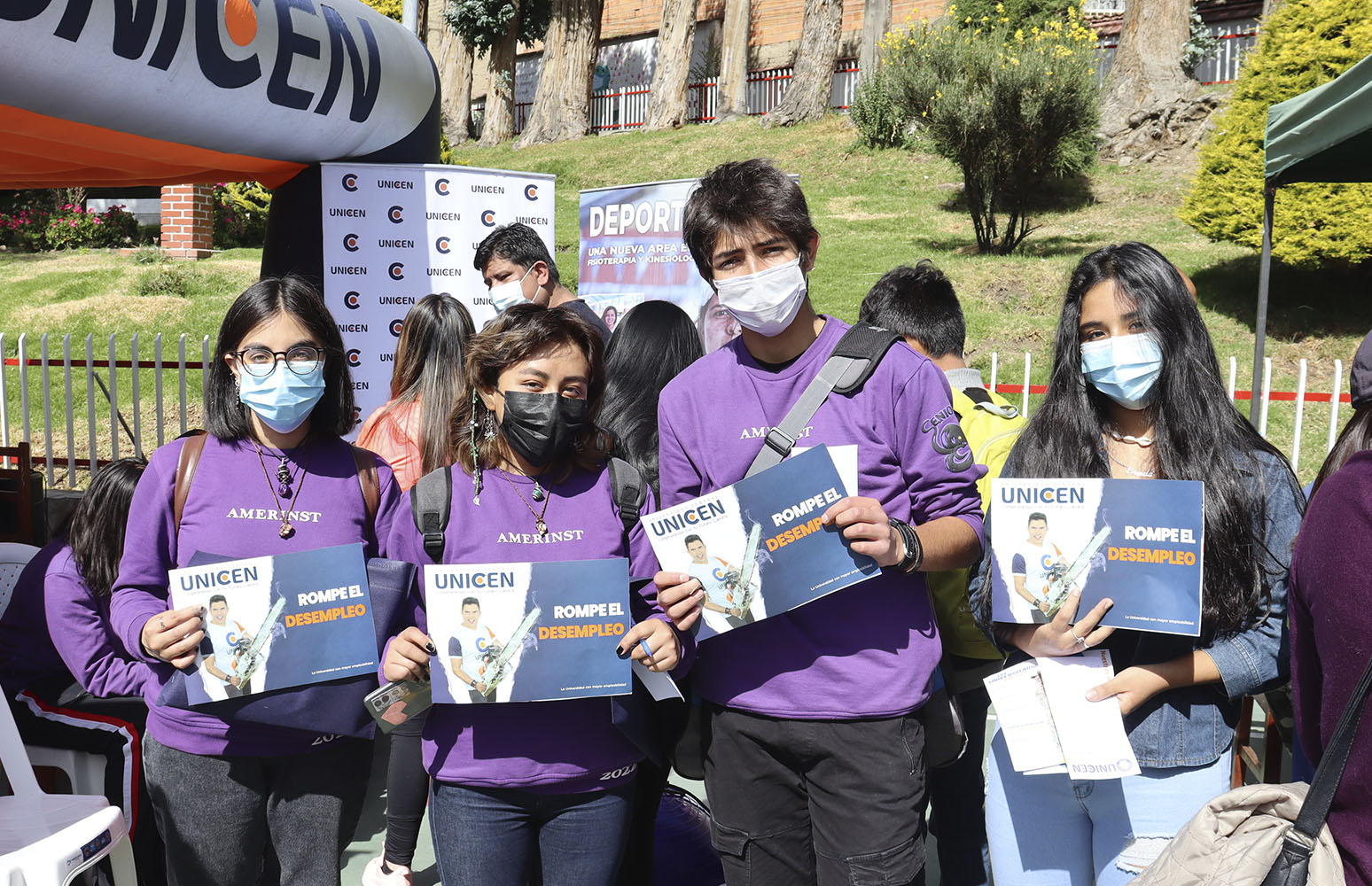 UNICEN, por invitación del Instituto Americano fue parte de la Feria “Preparándome para el Futuro”
