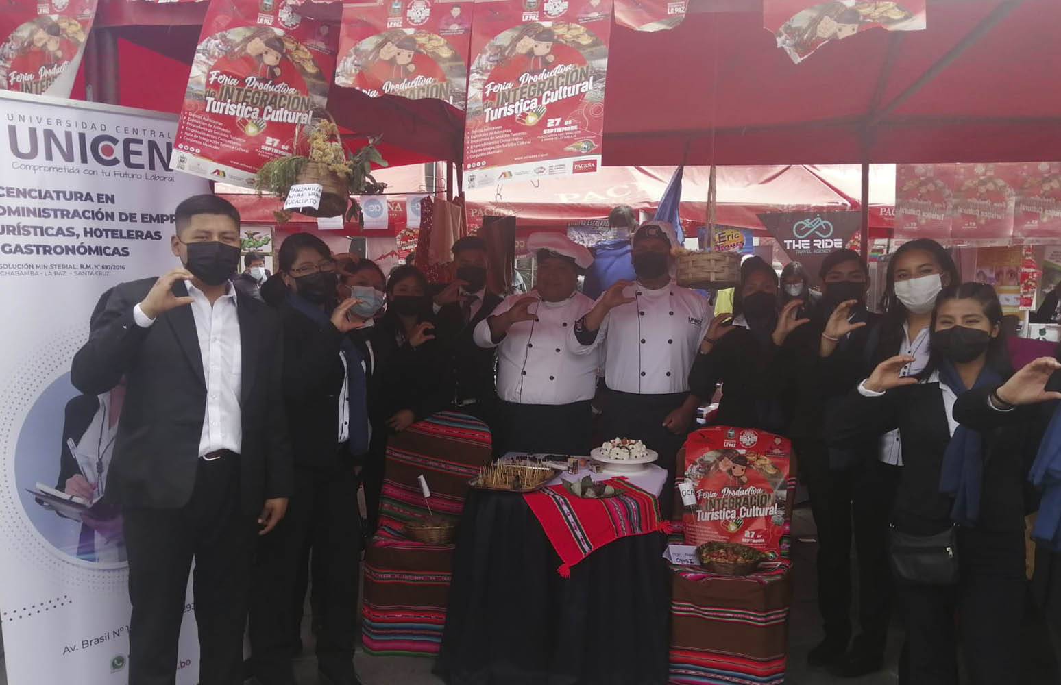 Excelente participación en la Feria de Integración Turística y cultural de La Paz