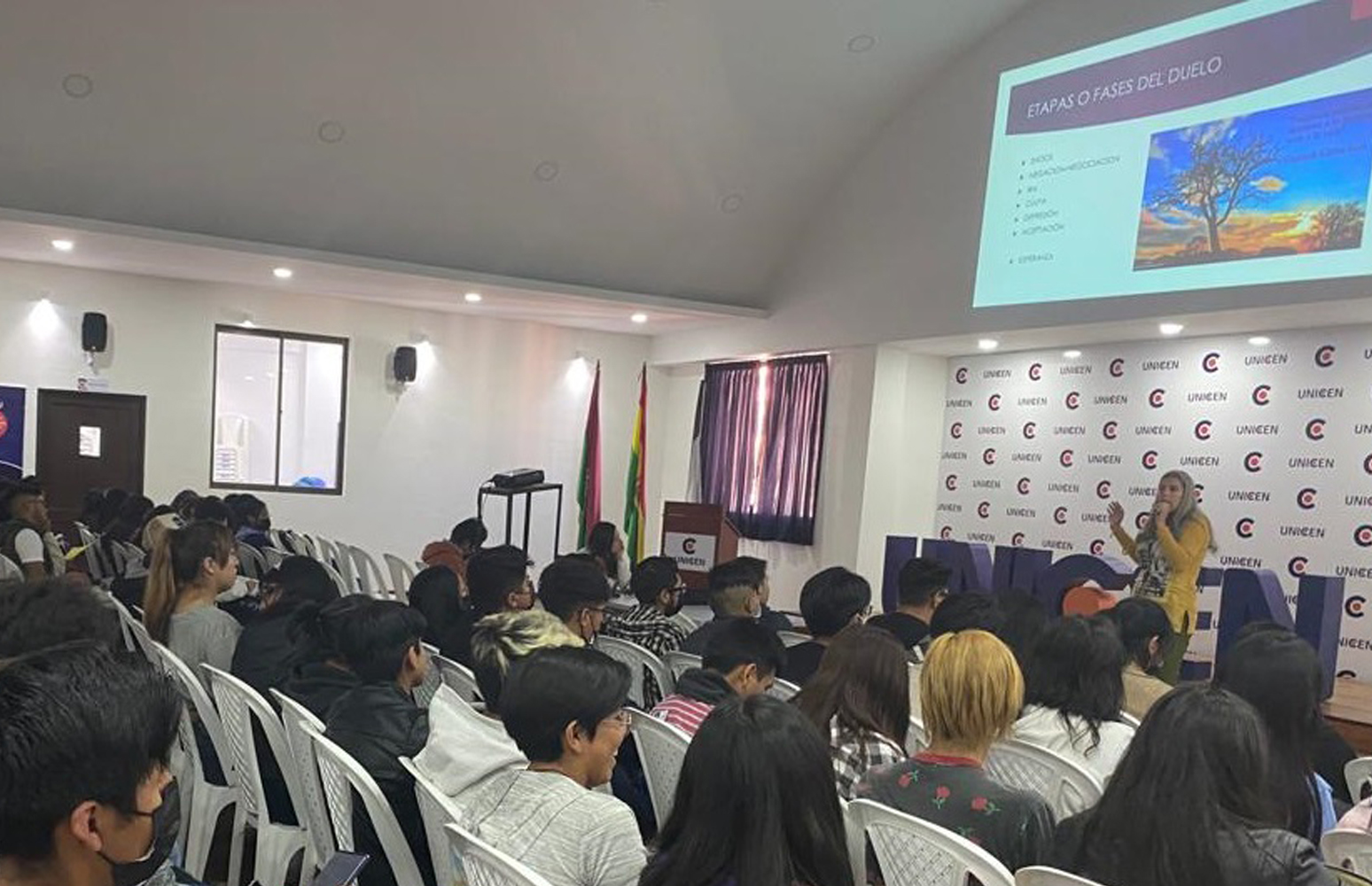 “Lo que debes saber del duelo”, fue el seminario que desarrolló la carrera de Fisioterapia y Kinesiología