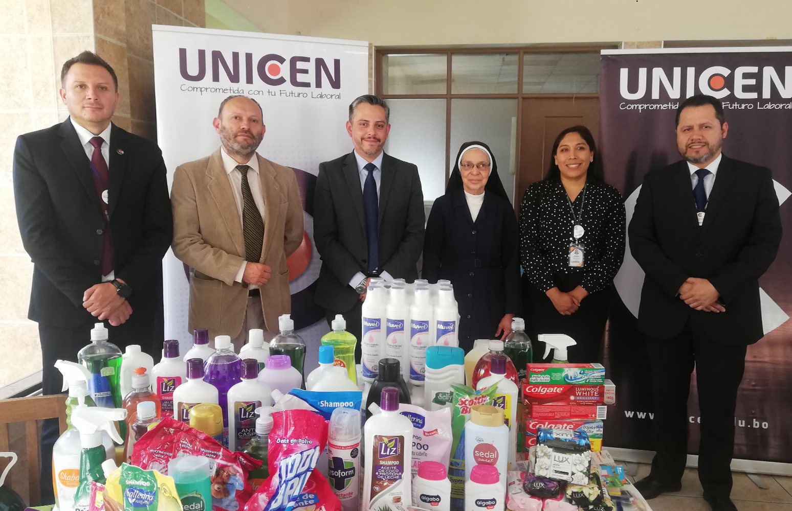 Con mucho cariño UNICEN entregó donación a ancianitos del asilo “El Buen Pastor”