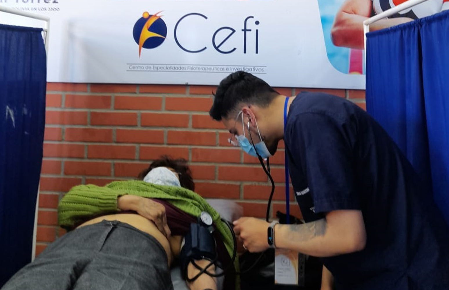 La carrera de Fisioterapia y Kinesiología y el Centro de Especialidades en Fisioterapia CEFI realizaron la semana de la concientización sobre los riesgos de la Hipertensión