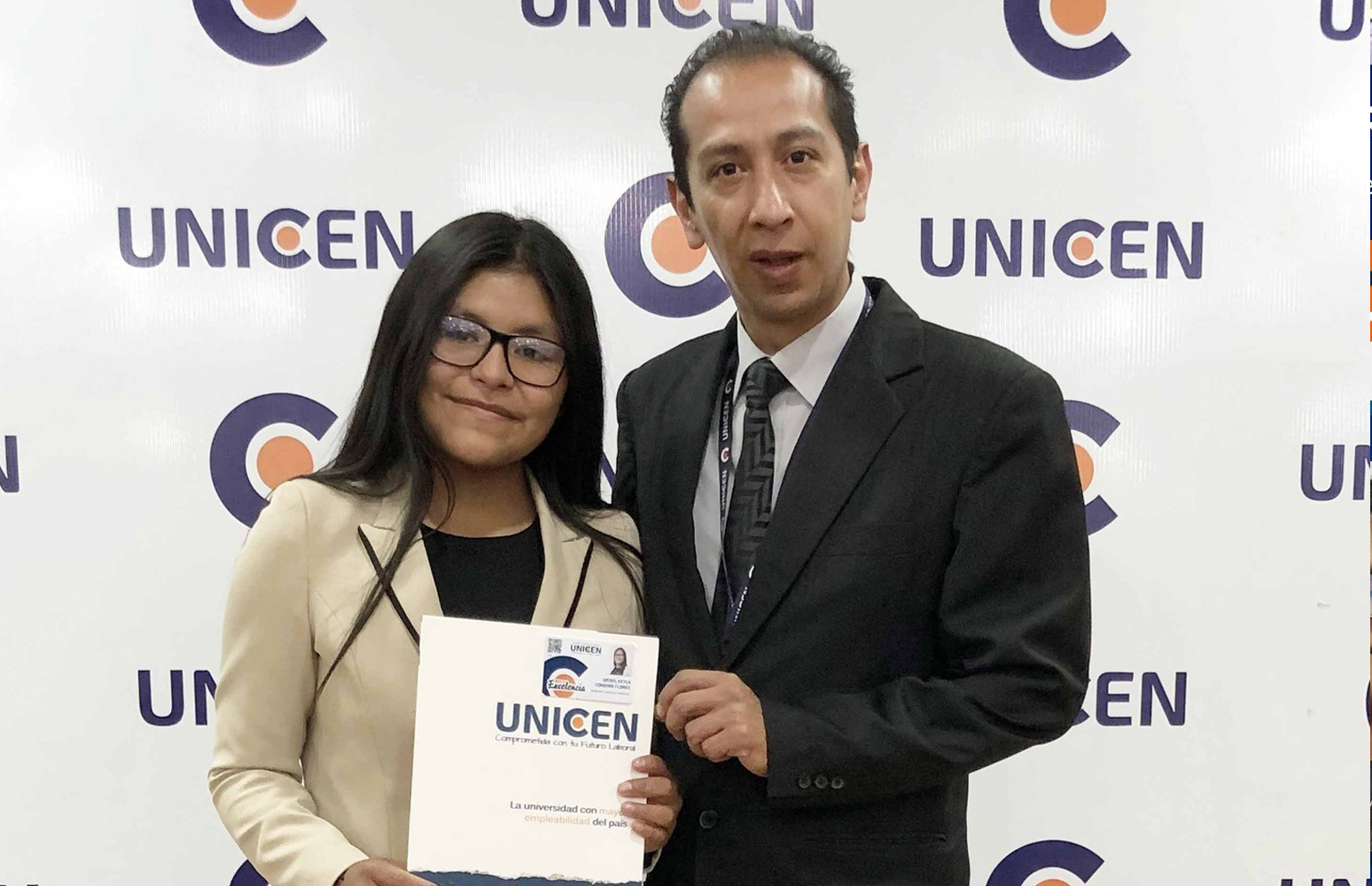Gissel Keyla Condori Flores es la nueva becada por excelencia, estudiará la carrera de Derecho y Ciencias Jurídicas