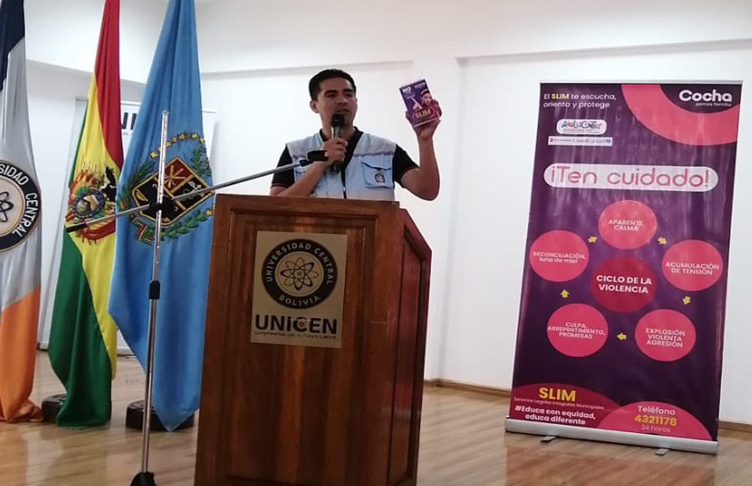 Los Servicios Legales Integrales Municipales de Cercado (SLIM) brindaron talleres importantes a los estudiantes