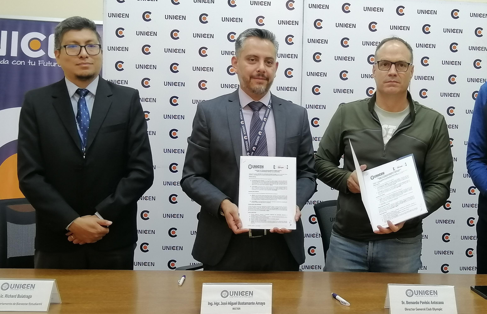 Acuerdo interinstitucional con el Club Olympic fomenta la actividad deportiva