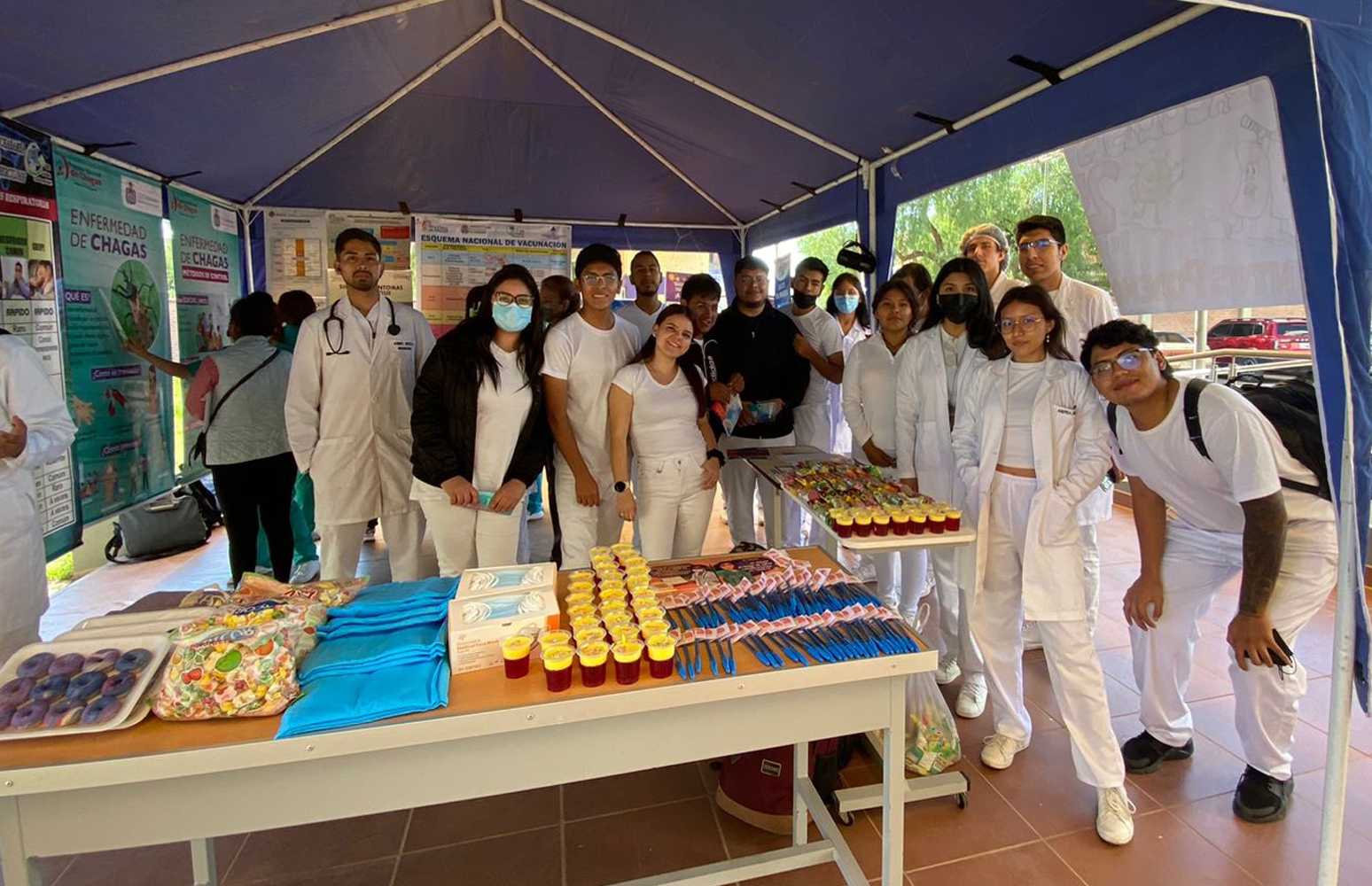 Feria de la salud por el Día Mundial de la Tuberculosis 