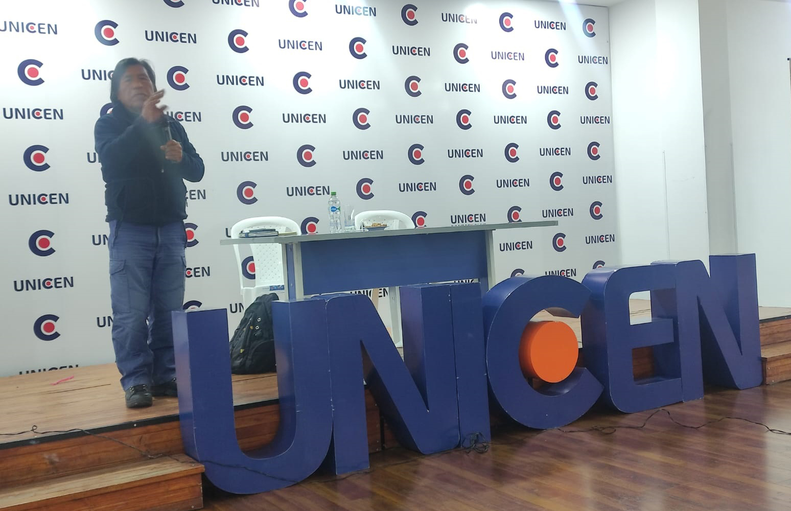 Bernardo Guarachi, conquistador de montañas presente en UNICEN