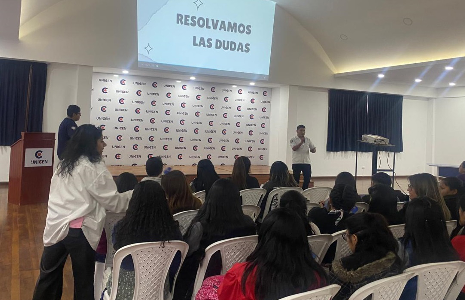 Charla de inducción de la Sociedad Científica de Estudiantes de Fisioterapia y Kinesiología