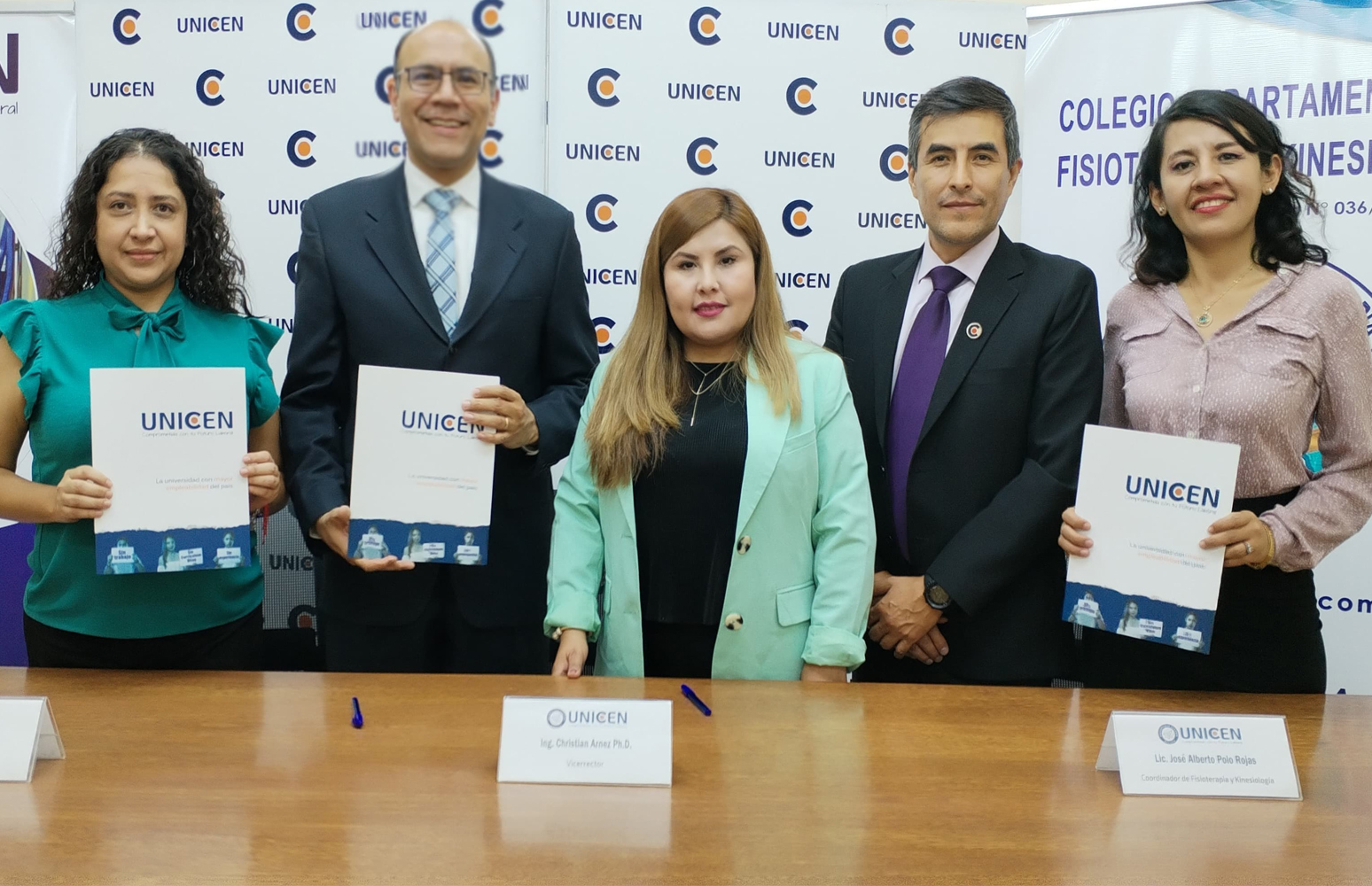 Convenio interinstitucional con Colegio Departamental de Fisioterapia y Kinesiología