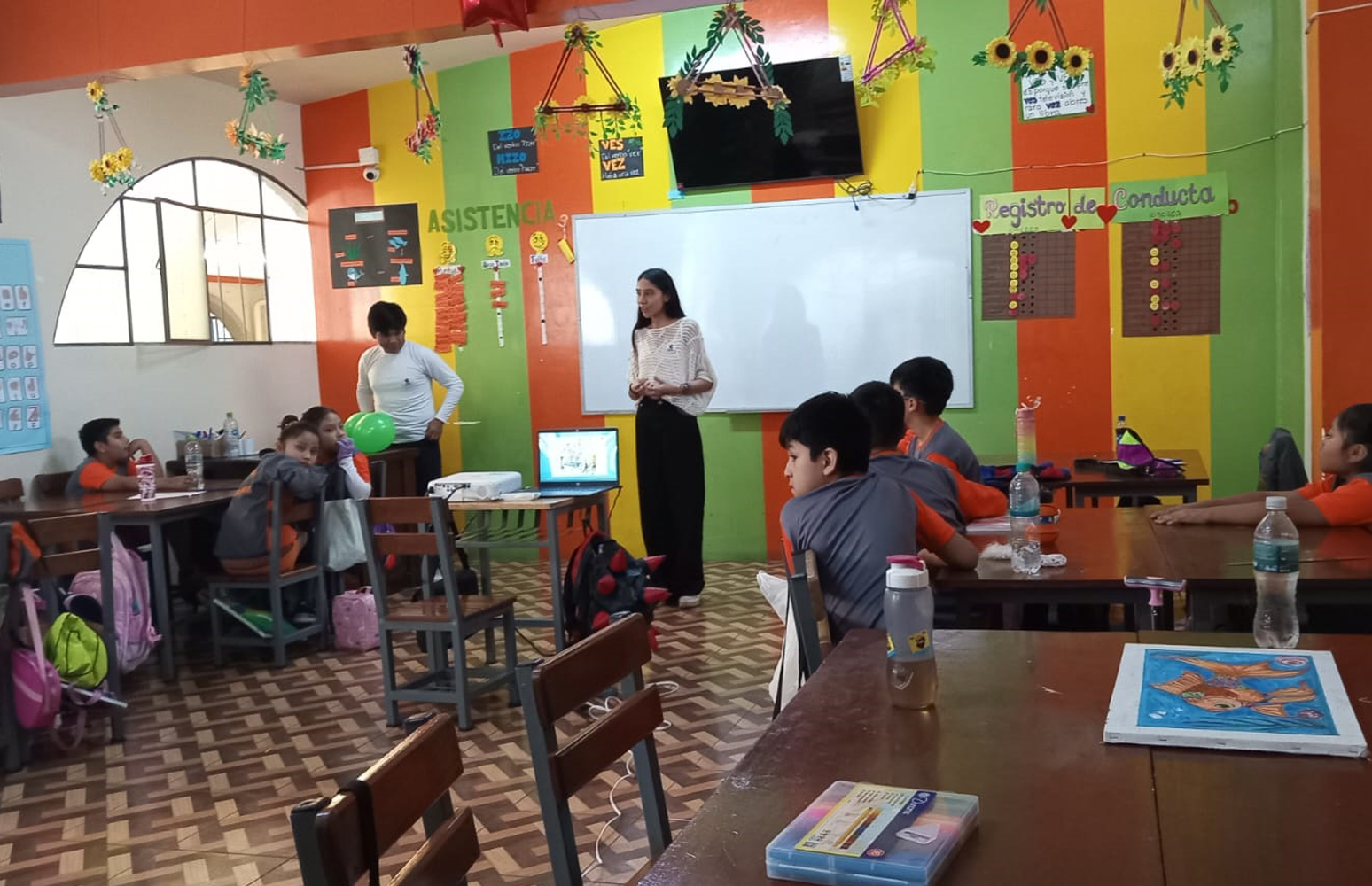 Taller de sensibilización realizado en la Unidad Educativa Guadalupana
