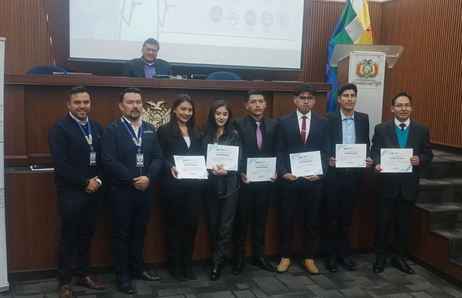 Concluyeron las «Olimpiadas Notariales de la DIRNOPLU» en las que participó la carrera de Derecho y Ciencias Jurídicas.