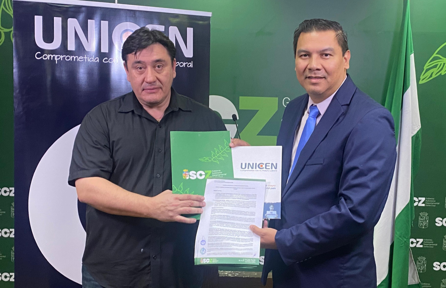 UNICEN y la Gobernación de Santa Cruz anuncia convenio de becas para jóvenes bachilleres
