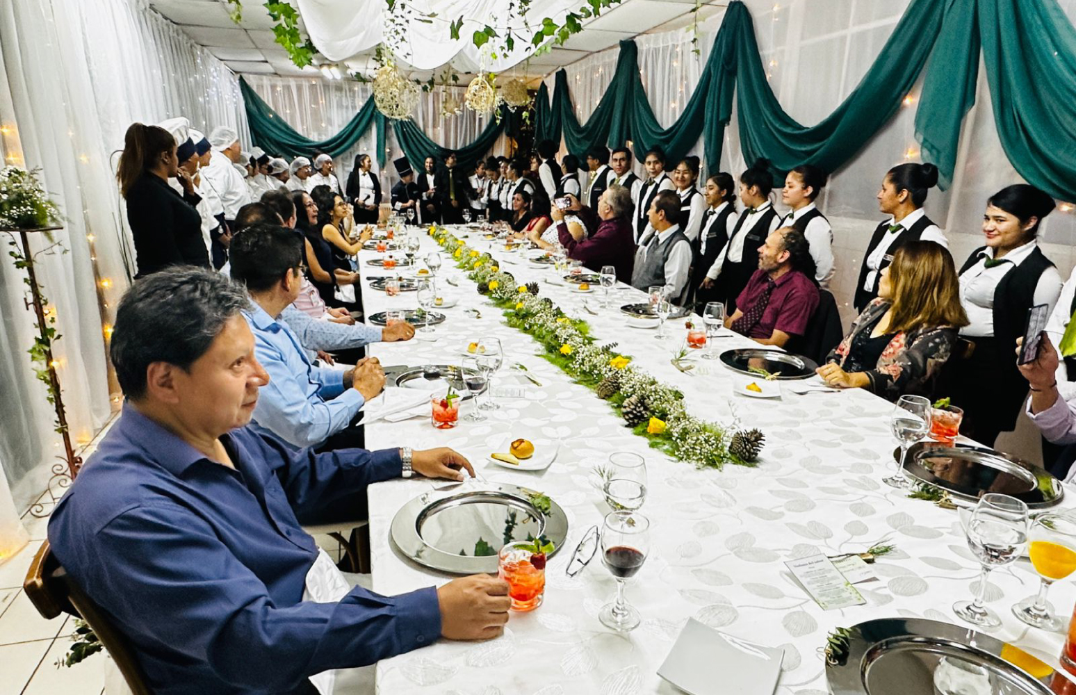 Presentación gastronómica: «Sinfonía del Sabor» por parte de los estudiantes